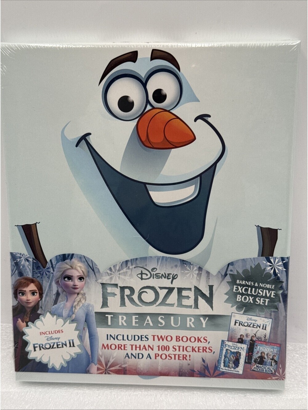 Disney 2019 Frozen Treasury Barnes & Noble Exclusive Box Set 2 Books & Poster